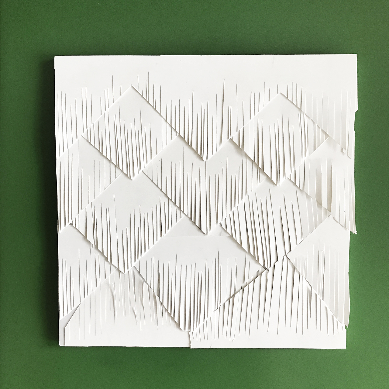 紙材立體構成 纖纖流蘇的魅力